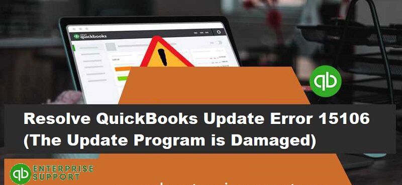 quickbooks support update error 15106