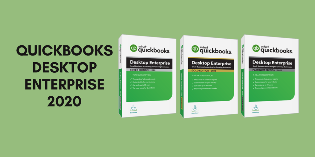 Quickbooks desktop enterprise 2020