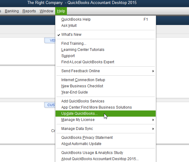  quickbooks update