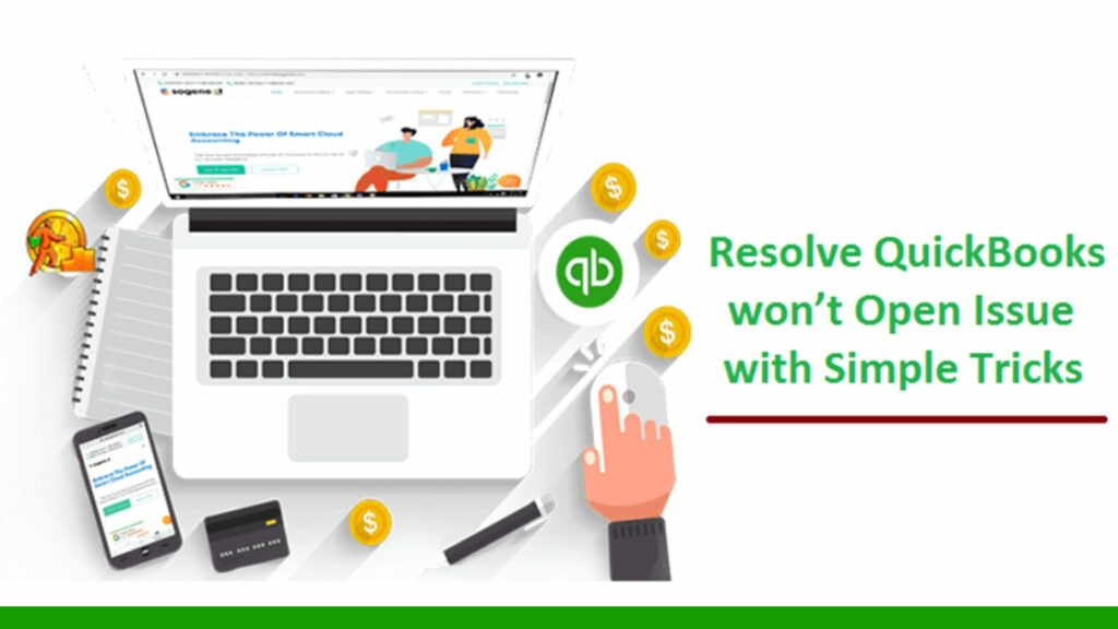 Fix QuickBooks won't open error