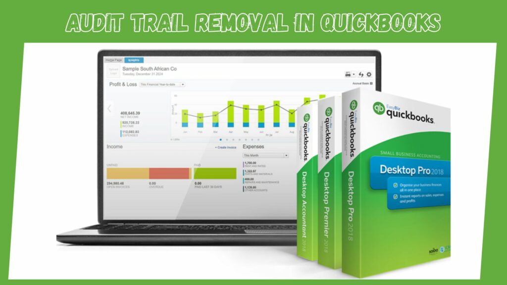 QuickBooks Audit Trail Removal