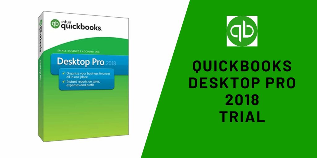QuickBooks Desktop Pro 2018 trial