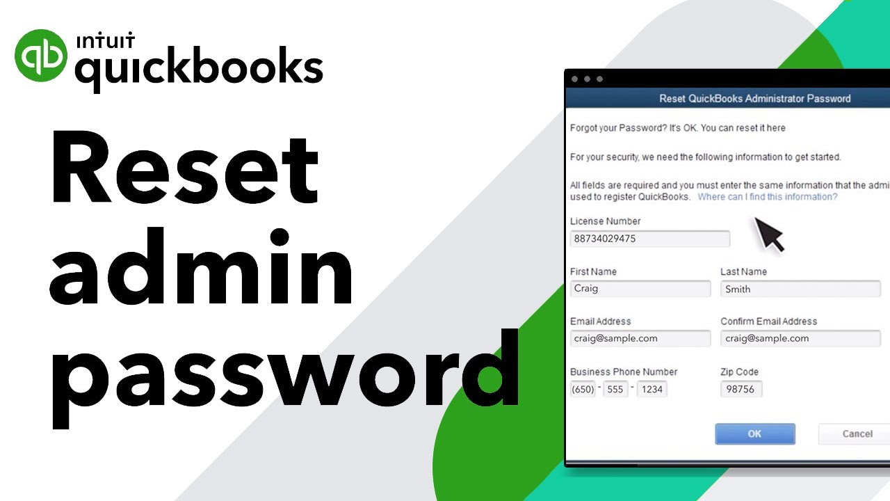 Reset Quickbooks password for Easy & Secure Login Credential