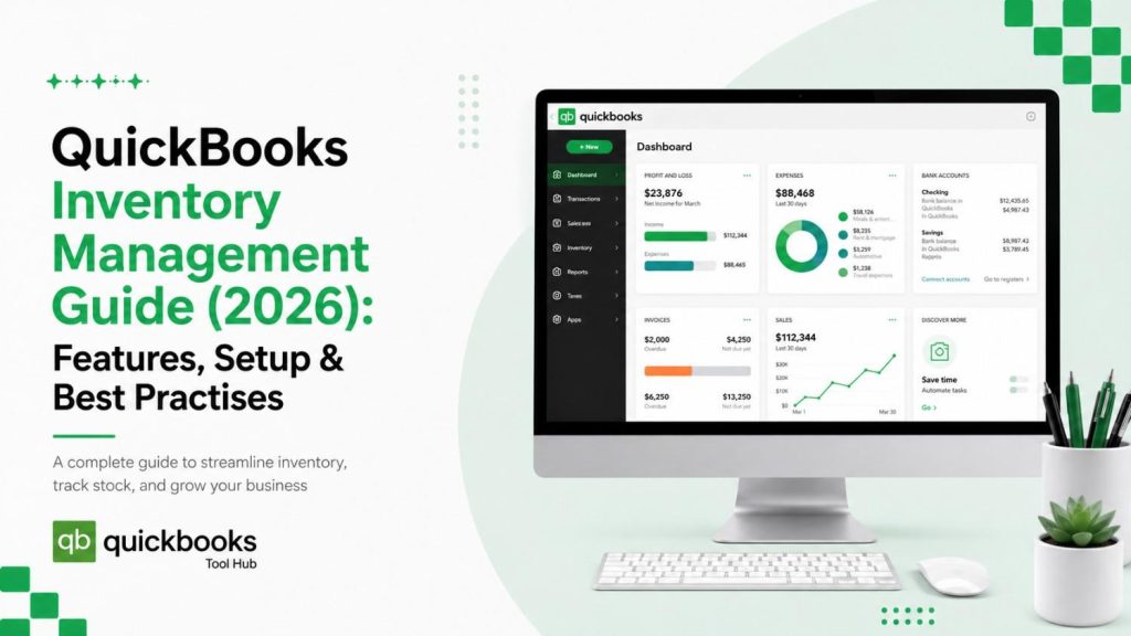 QuickBooks Inventory Management Guide (2026): Features, Setup & Best Practises